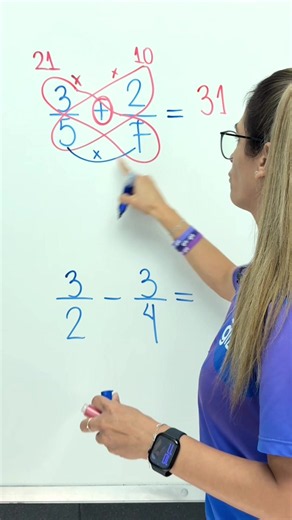 Adição e subtração de frações passo a passo