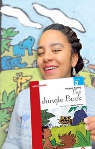 41K views · 12 reactions |  Let’s learn English with The Jungle Book!  Meet Mowgli and his jungle friends – Wolfie the wolf, Bagheera the panther, and Baloo the bear! 煉 What animals can you name in English?  Watch the video and join the fun!  Read the book: https://www.blackcat-cideb.com/en/books/jungle-book-the-en #LearnEnglish #TheJungleBook #EnglishForKids #GradedReaders #StoryTimeFun | Black Cat - Cideb | Facebook