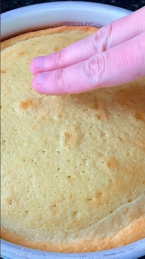 Perfect Vanilla Cake for Decorating ✨ Easy From Scratch