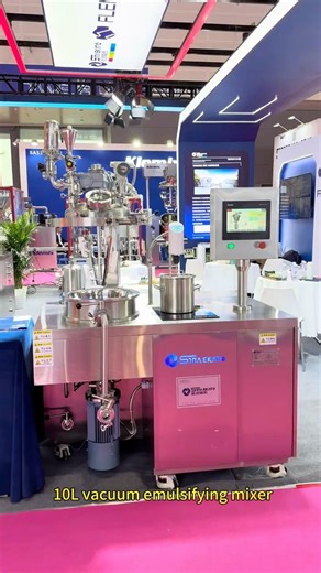 10L desktop vacuum emulsifier. Ideal for small-scale production and laboratory trials in product R&D