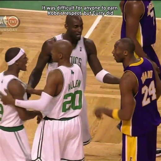 It was difficult for anyone to earn Kobe's respect, but Curry did. #basketball #foryou #nba #fyp