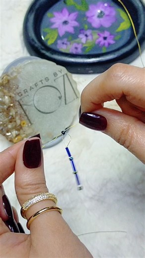 You asked for it, and here it is! 🥳✨ The full process of my beaded dragonfly earrings. I love how peaceful the beading process is—it’s like therapy in every bead. 🧘‍♀️💎 Tell me: What color would you make your dragonfly? I’m thinking emerald green next! 💚👇 #craftsbyfozi #beadingcommunity #learntobead #DragonflyJewelry #makersgonnamake #handmadewithlove | Creative Crafts By Fozi