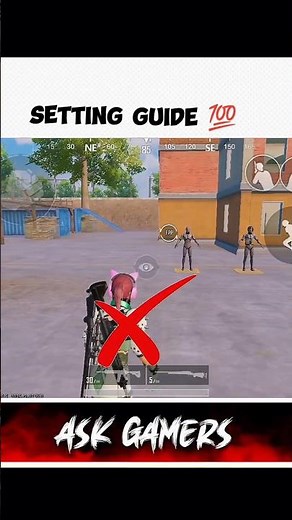 Setting Guide 💯 in bgmi #shorts #settings #guide #viral #bgmi