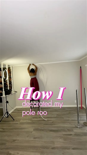 519K views · 2.9K reactions | Setting up my pole room took about..3 days lol. But now I can pole dance til my heart’s content! --- #homedecor #interiordesign #poledancer #polefitness #polefit | Maluna Li | Facebook