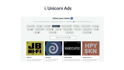 9. Unicorn Ads