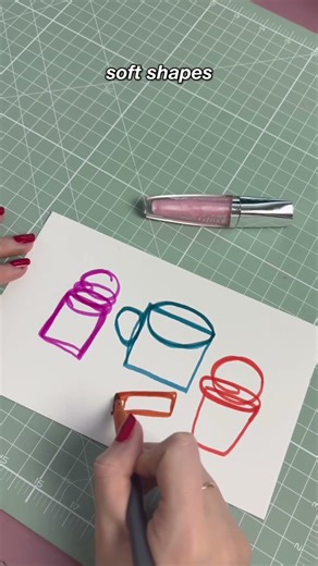 Ep. 26: Draw Continous Shapes ⭕️ #drawingchallenge