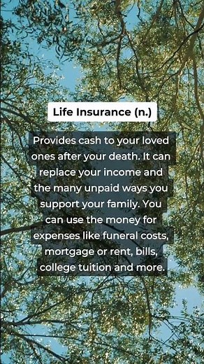 Life Insurance Definition #Shorts