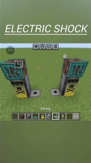 Electric shock machine in Minecraft