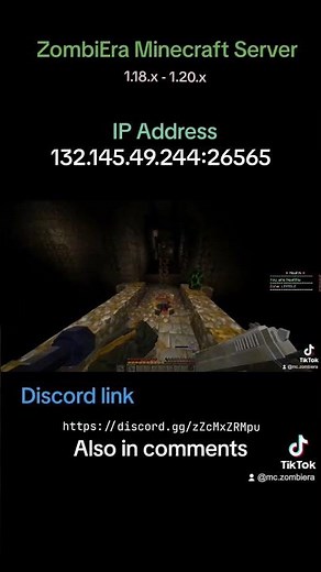 ZombiEra Minecraft Server #minecraft #plugin #crafting #craft #server #twd #zombie #apocalypse