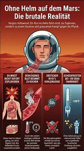 Kochendes Blut & -100 Grad: Die grausame Wahrheit über den Mars!