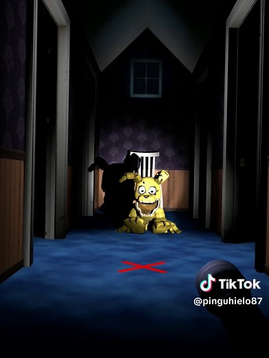 Fun With Plushtrap - FNAF 4 Jumpscare Animation