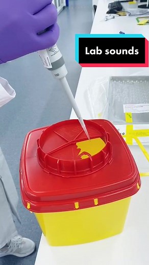 Sounds of the lab 👩🏻‍🔬 🥼 ##science #research #labasmr #makethatsound #makethatsoundchallenge #chemistry #fyp