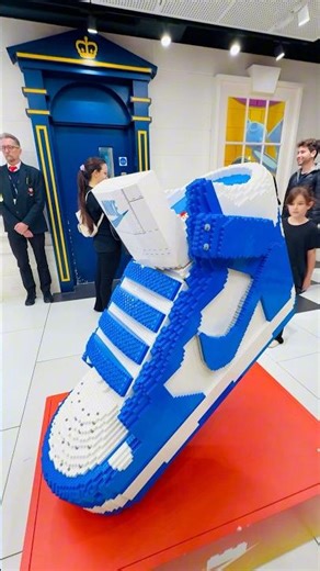 LEGO Nike Dunk at Leicester Square LEGO Store!