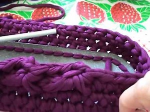 Tutorial punto stella x borse in fettuccia!!!