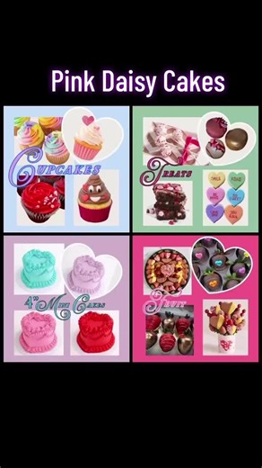 Delicious Valentine's Week Menu at Pink Daisy Cakes