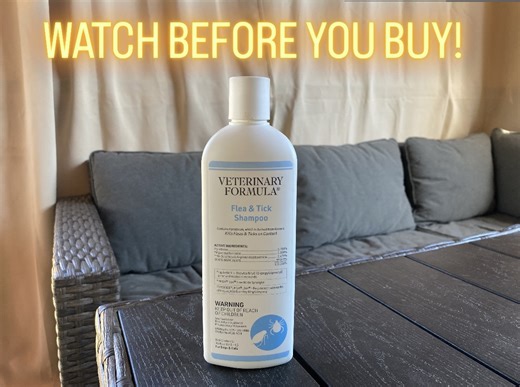Watch Honest Review of Veterinary Formula Flea and Tick Shampoo on Amazon Live