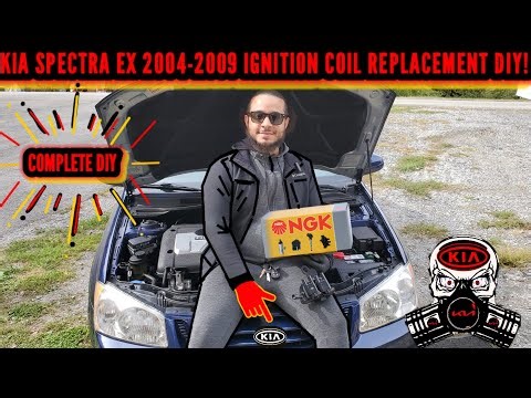 Kia Spectra Ex 2004-2009 Ignition Coil Replacement! 2005 kia spectra ex Sedan 4-Door 2.0L