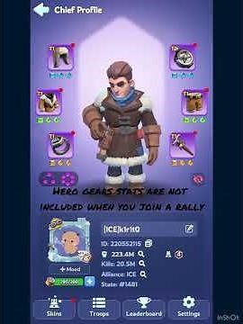 Whiteout survival Bear trap guide (hero and troop formation ratio)F2P