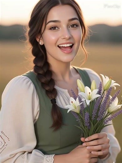 Peaceful Garden Saree Yoga – Gentle Seated Relaxation 🌿🧘‍♀️