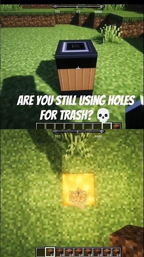 Minecraft Trash: Old VS New. UsefulDecor Interactive craft 26.2 - Curseforge and Modrinth