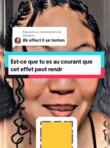 Est-ce que tu es au courant que cet effet peut rendre #visibilité #tiktokviral #foryoupage❤️❤️ #astucetiktok #8k @UNDERULA GLOBAL SOLUTIONS @UNDERULA GLOBAL SOLUTIONS @WATHI'B GLOBAL SOLUTIONS