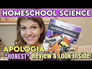 **NEW** HOMESCHOOL HIGH SCHOOL SCIENCE CURRICULUM REVIEW || APOLOGIA ASTRONOMY