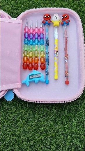 Latest Stationery Haul 2025 🌈 Cute Pencil Box & Supplies✏️ #unboxing #shorts