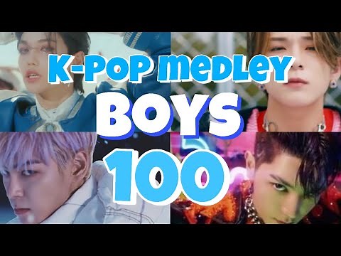 K-POPメドレー【ボーイズ💙】100曲