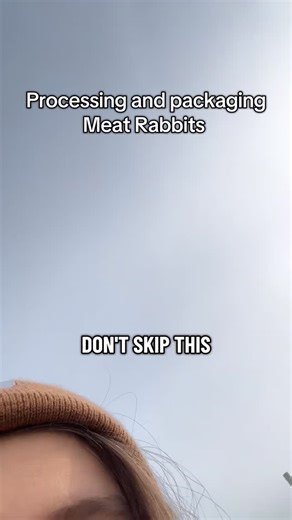 Roots & Rabbits Homestead on Instagram: "One of the most important steps after processing meat rabbits is letting the meat rest for at least 24 hours before packaging. This resting time allows the post-harvest muscle stiffness to relax, which helps the meat stay tender instead of tough. Right now, we’re packaging our rabbit meat in large plastic bags, but as we continue refining our system, we’d like to move toward a better long-term packaging option. Small steps and good technique make a big di