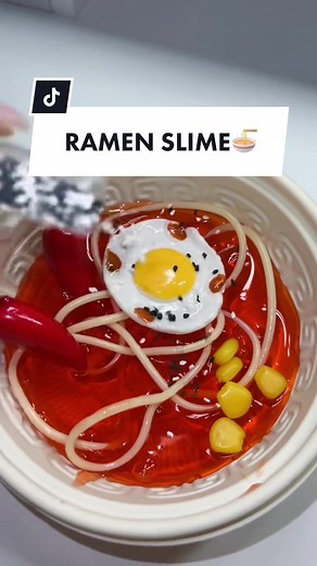 Reviewing Ramen Slime from China: Spicy Bowl Toy Review