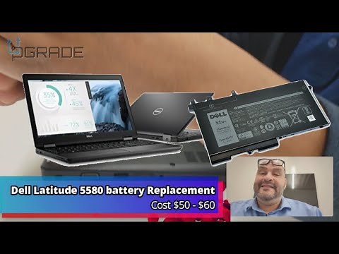 Dell Latitude 5580 battery Replacement