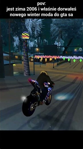 Jest zima 2006 a Ty odpalasz winter mod do GTA SA #gta #gtasa #gtasanandreas #winter