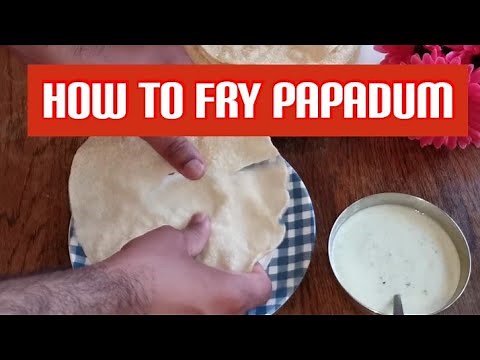 WARM & CRISPY PAPADUM RECIPE | MAKE INDIAN RESTAURANT PAPADUM AT HOME |