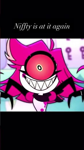Niffty at it again… #hazbinhotel #niffty