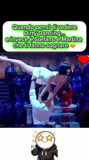 Quando pensi di vedere Dirty Dancing… e invece è Stefano e Martina che ti fanno sognare 🤩