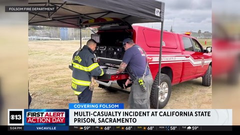 Massive riot at Folsom prison results in 5 inmates hospitalized