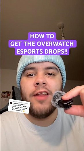 TUTORIAL ON HOW TO GET THE OWCS DROPS!! 🎁🔥🟣 #shorts #overwatch #owcs #tutorial #thatnerdty