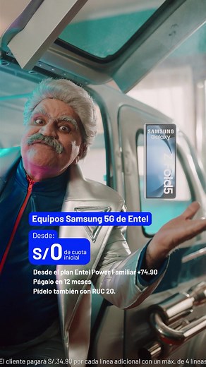 Obtén tu celular 5G con líneas adicionales en Entel