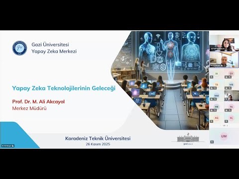 Yapay Zeka Teknolojilerinin Geleceği konulu seminer