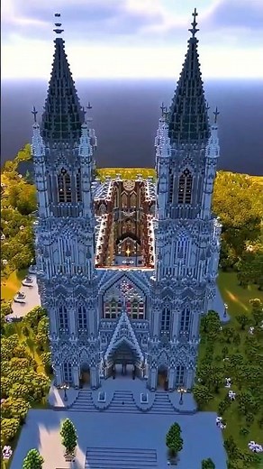 MINECRAFT church TIMELAPSE 🕍⌛