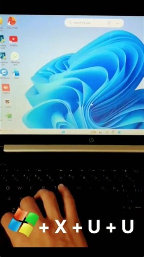 shut down pc shortcut in window 10