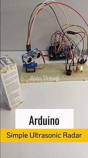 Simple Ultrasonic Radar | Arduino ⚙️