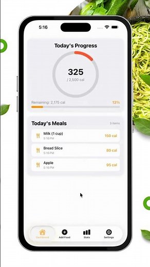 🎯 SwiftUI Calorie Tracker App – Build a Full Nutrition Dashboard 🍽️📊
