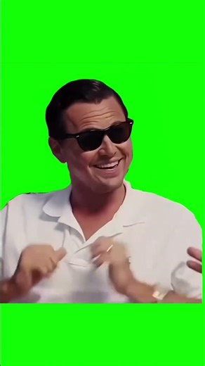 Leonardo Laughing Green Screen Meme