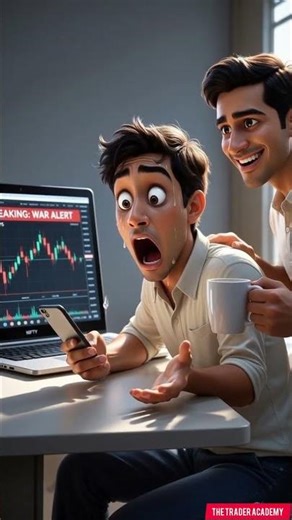 War Impact on Stock Market | News Kuch Aur, Market Kuch Aur! #warzone #trading #iran #stockmarket