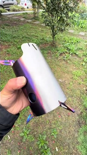 Revolutionary Pure Titanium Gasifier Wood Stove - Efficiency Like Never Before