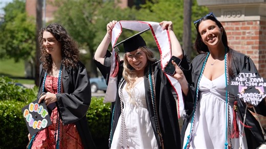 11K views · 249 reactions | And just like that... they're Ohio Wesleyan alumni.  Class of 2025, you did it, and we couldn’t be prouder. | Ohio Wesleyan University | Facebook