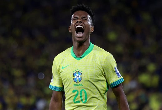 Watch: Chelsea star Estevao scores first ever Brazil goal with overhead kick as Chile beaten