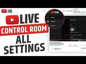 YouTube LIVE Control Room All Settings: Title, Tags, Monetization & More