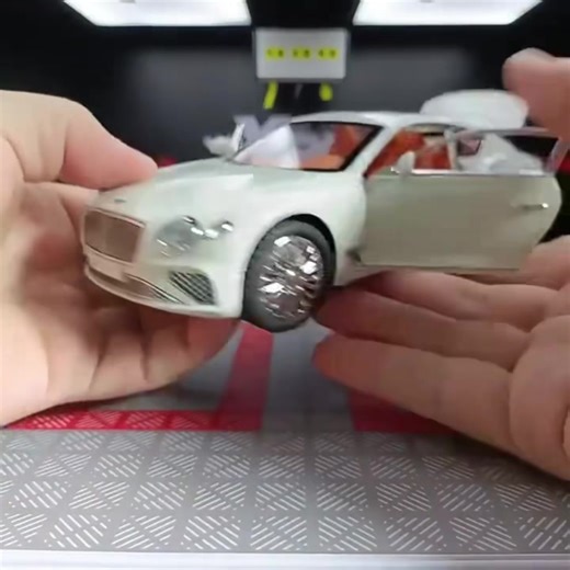 2.2K views · 38 reactions | ퟭ:ퟮퟰ 헗헶헲헰헮혀혁 헕헲헻혁헹헲혆 헖헼헻혁헶헻헲헻혁헮헹 헠헼헱헲헹 헖헮헿 Interior decorations such as the seat and steering wheel in the car are faithfully restored, the front lights and tail lights can be turned on, and the sound and light effects are triggered when the front wheel is pressed and the front door is opened. https://bit.ly/3zq9egm | Toy Company | Facebook